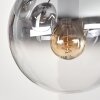 Gastor Plafonnier, Boule lumineuse Clair, Fumé, 9 lumières