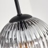 Koyoto Plafonnier, Boule lumineuse 57 cm Clair, Fumé, 9 lumières