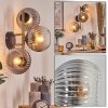Koyoto Boule lumineuse, Applique murale Or, Noir, 3 lumières