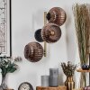 Koyoto Boule lumineuse, Applique murale Or, Noir, 3 lumières