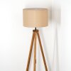 Soungou Lampadaire Écru, Noir, 1 lumière
