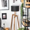 Soungou Lampadaire Écru, Noir, 1 lumière