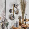 Gastor Boule lumineuse, Applique murale 42 cm Or, Noir, 3 lumières