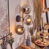 Gastor Boule lumineuse, Applique murale 42 cm Or, Noir, 3 lumières