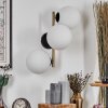 Gastor Boule lumineuse, Applique murale Or, Noir, 3 lumières
