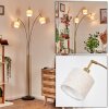 Bassagoda Lampadaire Laiton, Noir, 3 lumières