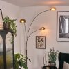 Nikkala Lampadaire Chrome, Blanc, 3 lumières