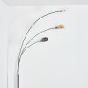 Nikkala Lampadaire Chrome, Blanc, 3 lumières