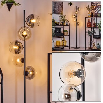 Koyoto Lampadaire 31 cm Ambre, Clair, Fumé, 5 lumières Koyoto Lampadaire 31 cm Ambre, Clair, Fumé, 5 lumières