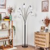 Bassagoda Lampadaire Noir, 5 lumières