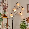 Bassagoda Lampadaire Noir, 5 lumières