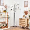 Bassagoda Lampadaire Noir, 5 lumières