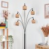 Granja Lampadaire Noir, 5 lumières