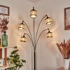 Ramila Lampadaire Noir, 5 lumières