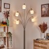 Bassagoda Lampadaire Nickel mat, Noir, 5 lumières