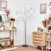 Bassagoda Lampadaire Nickel mat, Noir, 5 lumières