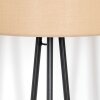 Soungou Lampadaire Noir, 1 lumière