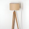 Soungou Lampadaire Écru, Noir, 1 lumière