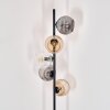 Ripoll Lampadaire Ambre, Clair, Fumé, 5 lumières