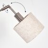 Bassagoda Lampadaire Nickel mat, Noir, 3 lumières