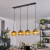 Koyoto Suspension, Boule lumineuse, Suspension Or, Clair, 4 lumières
