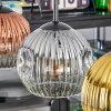 Ripoll Suspension, Boule lumineuse, Suspension Or, Clair, Cuivré, Fumé, 4 lumières