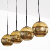 Koyoto Suspension, Boule lumineuse, Suspension Or, 4 lumières Koyoto Suspension, Boule lumineuse, Suspension Or, 4 lumières