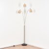 Bongal Lampadaire Nickel mat, Noir, 3 lumières