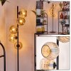 Ripoll Lampadaire Ambre, 5 lumières