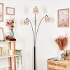 Bongal Lampadaire Noir, 3 lumières