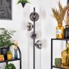 Koyoto Lampadaire Chrome, Clair, Fumé, 4 lumières