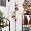 Koyoto Lampadaire Ambre, Clair, Fumé, 5 lumières