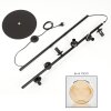 Koyoto Lampadaire Ambre, 6 lumières