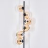 Koyoto Lampadaire Ambre, 6 lumières