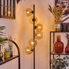 Koyoto Lampadaire Ambre, 6 lumières