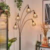 Yaak Lampadaire Noir, 5 lumières