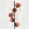 Koyoto Lampadaire 31 cm Cuivré, 5 lumières
