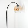 Koyoto Lampadaire Noir, 1 lumière