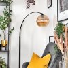 Koyoto Lampadaire Noir, 1 lumière