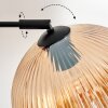 Koyoto Lampadaire Noir, 1 lumière