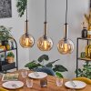 Tador Suspension, Boule lumineuse, Suspension Noir, 3 lumières