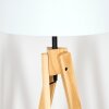 Soungou Lampadaire Écru, Noir, 1 lumière