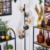 Koyoto Lampadaire Ambre, Fumé, 6 lumières
