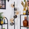 Koyoto Lampadaire Ambre, Fumé, 6 lumières