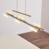 Suspension Windsor LED Chrome, Nickel mat, 9 lumières