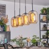 Apedo Suspension, Suspension Ambre, 4 lumières