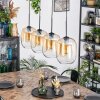 Apedo Suspension, Suspension Ambre, Clair, 4 lumières