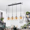 Apedo Suspension, Suspension Ambre, Clair, 4 lumières