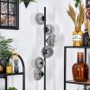 Koyoto Lampadaire Clair, Fumé, 6 lumières