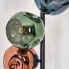 Ripoll Lampadaire Bleu, Vert, Cuivré, 6 lumières